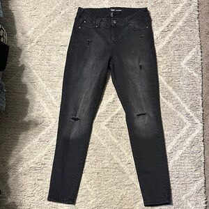 GAP Women's Dark Gray Skinny Jeans